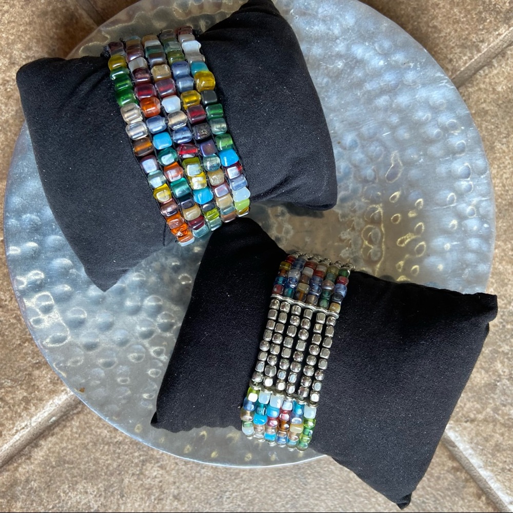 2 - Colorful Beaded Bracelets - Picture 7 of 8